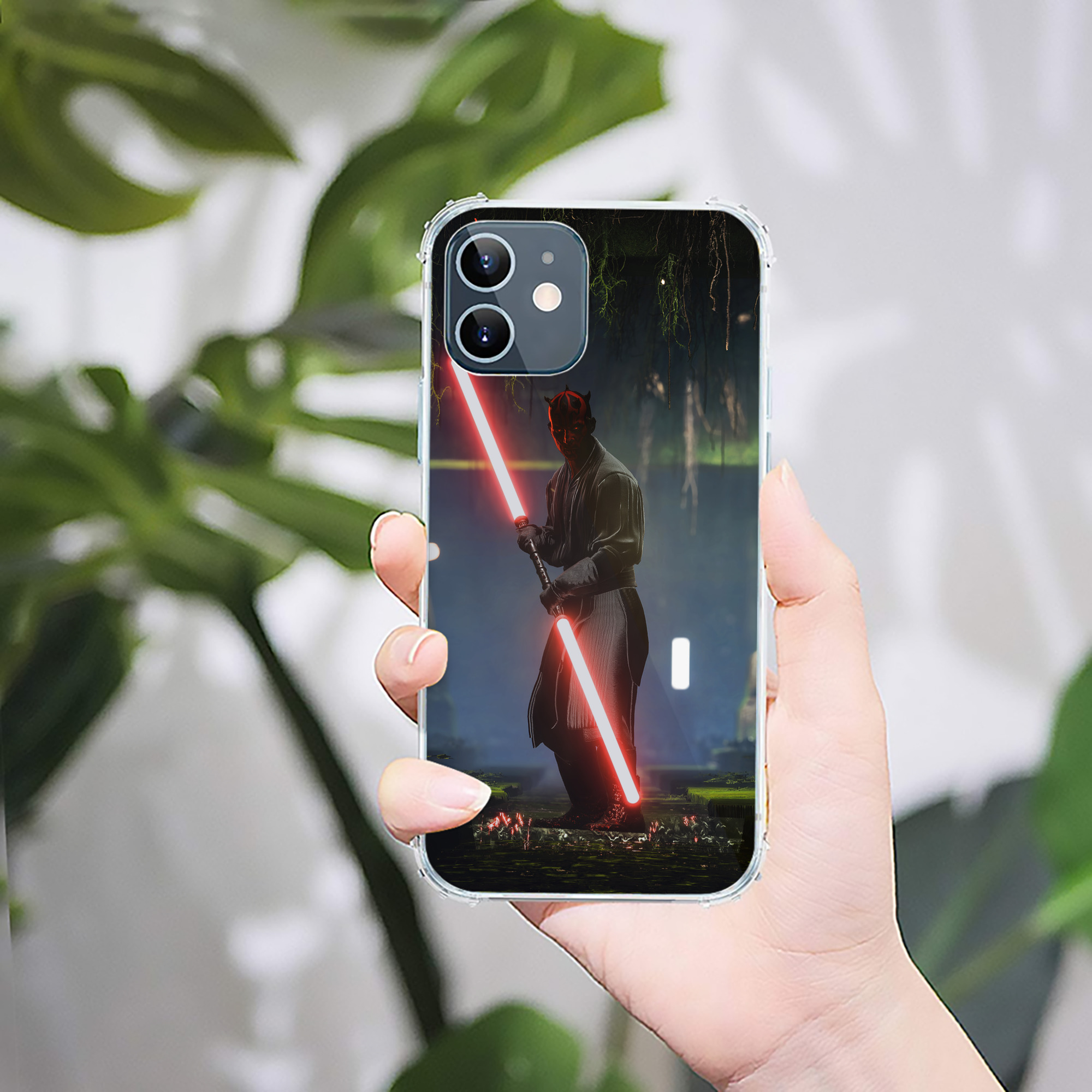 （画像用） スター・ウォーズ Star Wars 【iPhone 12シリーズ対応】透明スマホケース（クリアソフトケース）